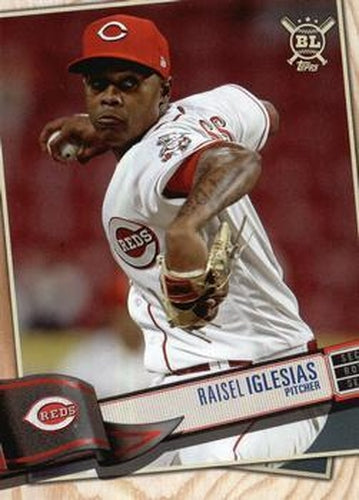 #48 Raisel Iglesias - Cincinnati Reds - 2019 Topps Big League Baseball