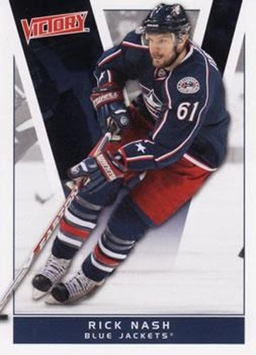 #48 Rick Nash - Columbus Blue Jackets - 2010-11 Upper Deck Victory Hockey