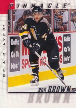 #48 Rob Brown - Pittsburgh Penguins - 1997-98 Pinnacle Be a Player Hockey