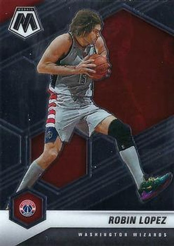 #48 Robin Lopez - Washington Wizards - 2020-21 Panini Mosaic Basketball