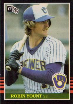 #48 Robin Yount - Milwaukee Brewers - 1985 Donruss Baseball