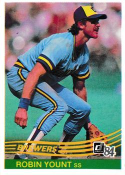 #48 Robin Yount - Milwaukee Brewers - 1984 Donruss Baseball
