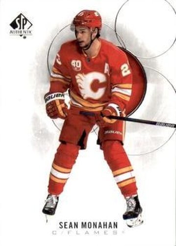 #48 Sean Monahan - Calgary Flames - 2020-21 SP Authentic Hockey