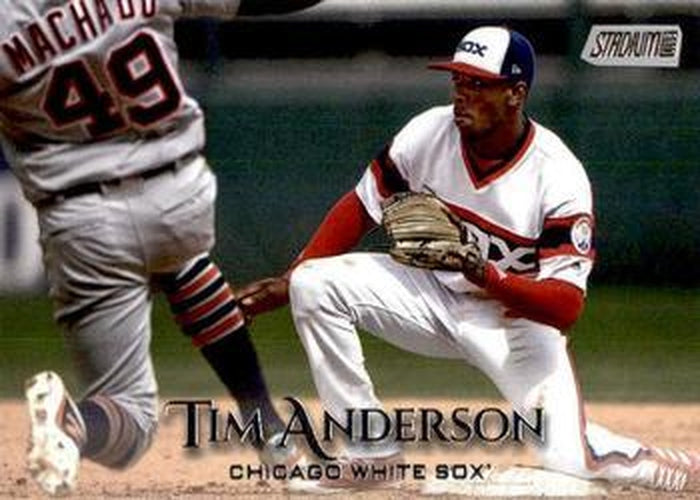 #48 Tim Anderson - Chicago White Sox - 2019 Stadium Club Baseball