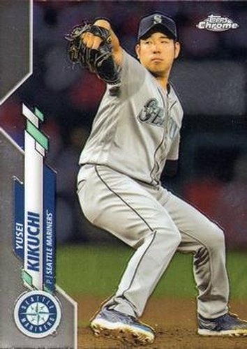 #48 Yusei Kikuchi - Seattle Mariners - 2020 Topps Chrome Baseball