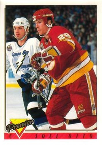 #48 Joel Otto - Calgary Flames - 1993-94 O-Pee-Chee Premier Hockey