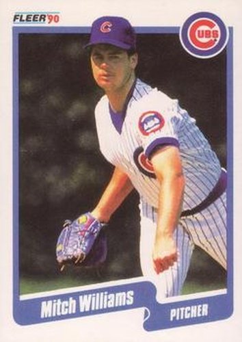 #48 Mitch Williams - Chicago Cubs - 1990 Fleer USA Baseball