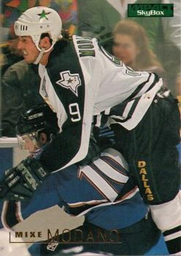#48 Mike Modano - Dallas Stars - 1995-96 SkyBox Impact Hockey