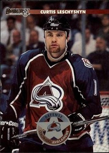#48 Curtis Leschyshyn - Colorado Avalanche - 1996-97 Donruss Hockey