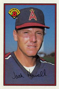 #48 Jack Howell - California Angels - 1989 Bowman Baseball