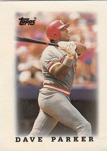 #48 Dave Parker - Cincinnati Reds - 1988 Topps Major League Leaders Minis Baseball