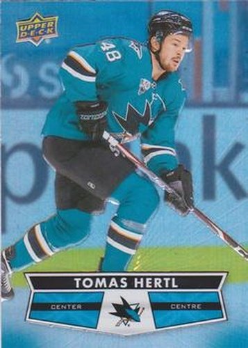#48 Tomas Hertl - San Jose Sharks - 2021-22 Upper Deck Tim Hortons Hockey