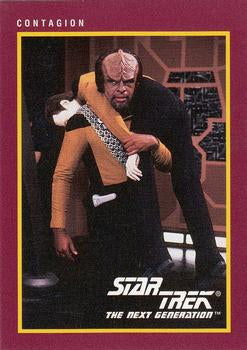 #48 Contagion - 1991 Impel Star Trek 25th Anniversary