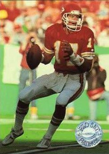 #48 Steve DeBerg - Kansas City Chiefs - 1991 Pro Set Platinum Football