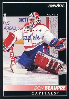 #48 Don Beaupre - Washington Capitals - 1992-93 Pinnacle Canadian Hockey