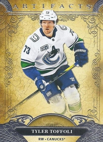 #48 Tyler Toffoli - Vancouver Canucks - 2020-21 Upper Deck Artifacts Hockey