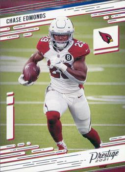 #48 Chase Edmonds - Arizona Cardinals - 2021 Panini Prestige Football