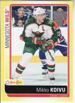 #S-KO Mikko Koivu - Minnesota Wild - 2013-14 O-Pee-Chee Hockey - Stickers