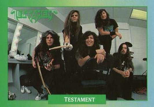 #48 Testament - 1991 Brockum Rock Cards