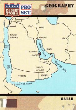 #48 State of Qatar - 1991 Pro Set Desert Storm