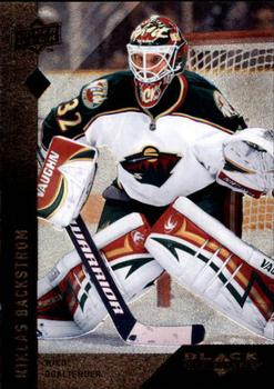 #48 Niklas Backstrom - Minnesota Wild - 2009-10 Upper Deck Black Diamond Hockey