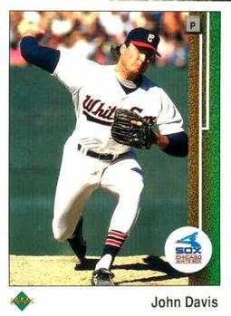 #548 John Davis - Chicago White Sox - 1989 Upper Deck Baseball