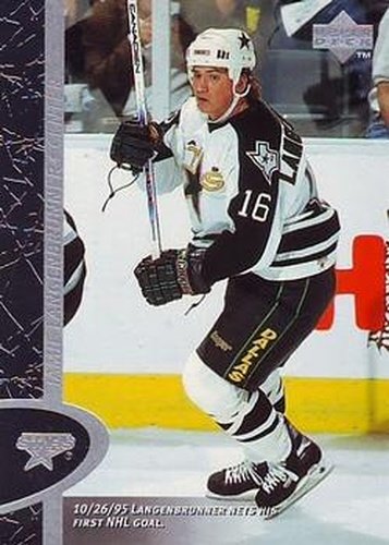 #48 Jamie Langenbrunner - Dallas Stars - 1996-97 Upper Deck Hockey