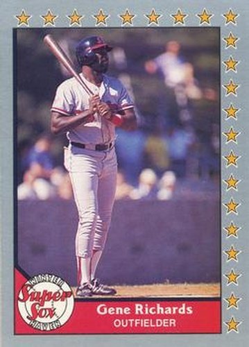#48 Gene Richards - Winter Haven Super Sox - 1990 Pacific Senior League Baseball