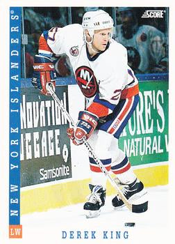 #48 Derek King - New York Islanders - 1993-94 Score Canadian Hockey
