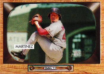 #48a Pedro Martinez - Boston Red Sox - 2004 Bowman Heritage Baseball