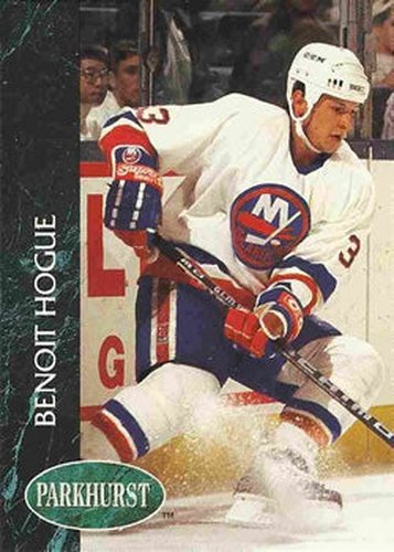 #104 Benoit Hogue - New York Islanders - 1992-93 Parkhurst Hockey