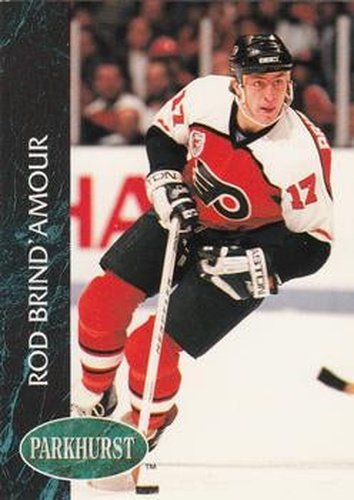 #126 Rod Brind'Amour - Philadelphia Flyers - 1992-93 Parkhurst Hockey