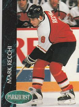 #130 Mark Recchi - Philadelphia Flyers - 1992-93 Parkhurst Hockey