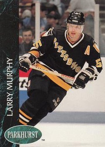 #137 Larry Murphy - Pittsburgh Penguins - 1992-93 Parkhurst Hockey