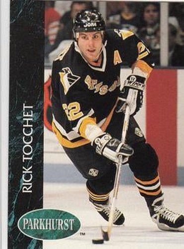 #139 Rick Tocchet - Pittsburgh Penguins - 1992-93 Parkhurst Hockey