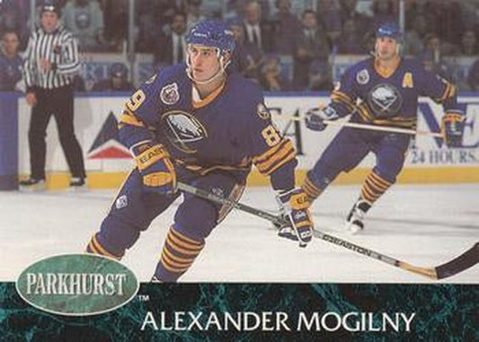 #13 Alexander Mogilny - Buffalo Sabres - 1992-93 Parkhurst Hockey