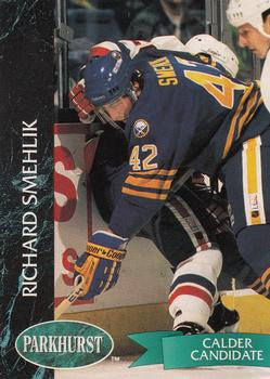 #14 Richard Smehlik - Buffalo Sabres - 1992-93 Parkhurst Hockey