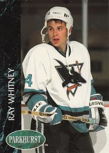 #160 Ray Whitney - San Jose Sharks - 1992-93 Parkhurst Hockey