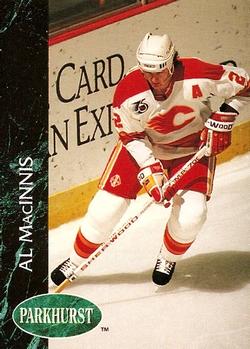 #20 Al MacInnis - Calgary Flames - 1992-93 Parkhurst Hockey