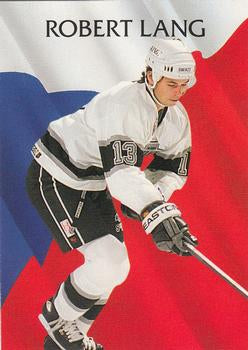 #227 Robert Lang - Los Angeles Kings - 1992-93 Parkhurst Hockey