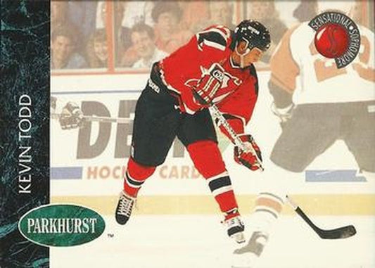 #238 Kevin Todd - New Jersey Devils - 1992-93 Parkhurst Hockey