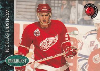 #239 Nicklas Lidstrom - Detroit Red Wings - 1992-93 Parkhurst Hockey