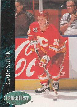 #23 Gary Suter - Calgary Flames - 1992-93 Parkhurst Hockey