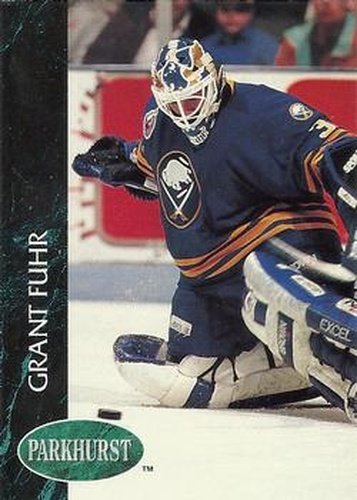 #250 Grant Fuhr - Buffalo Sabres - 1992-93 Parkhurst Hockey