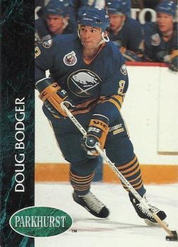 #253 Doug Bodger - Buffalo Sabres - 1992-93 Parkhurst Hockey