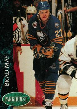 #257 Brad May - Buffalo Sabres - 1992-93 Parkhurst Hockey