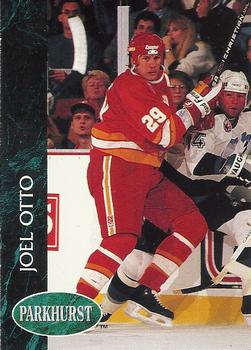 #259 Joel Otto - Calgary Flames - 1992-93 Parkhurst Hockey