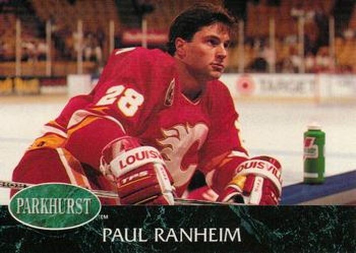 #260 Paul Ranheim - Calgary Flames - 1992-93 Parkhurst Hockey