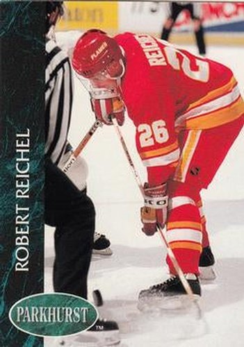 #26 Robert Reichel - Calgary Flames - 1992-93 Parkhurst Hockey