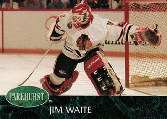 #270 Jimmy Waite - Chicago Blackhawks - 1992-93 Parkhurst Hockey